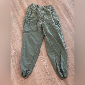 Zara Green Cloth Pants - Womens XS